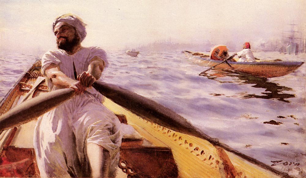 Nieznany obraz autorstwa Anders Leonard Zorn