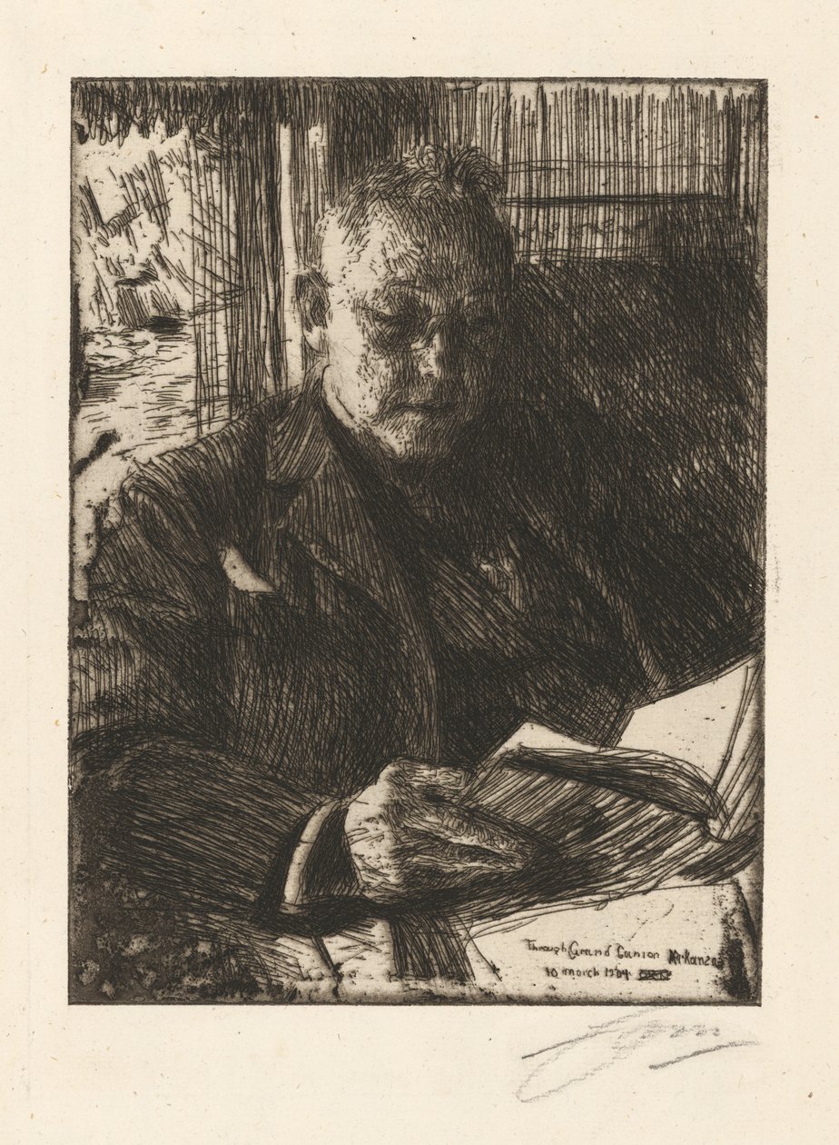 Charles Deering autorstwa Anders Leonard Zorn