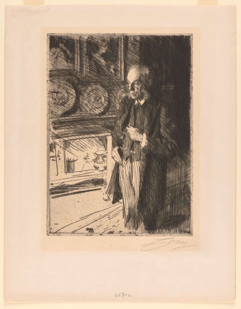 Henry Gurdon Marquand autorstwa Anders Leonard Zorn