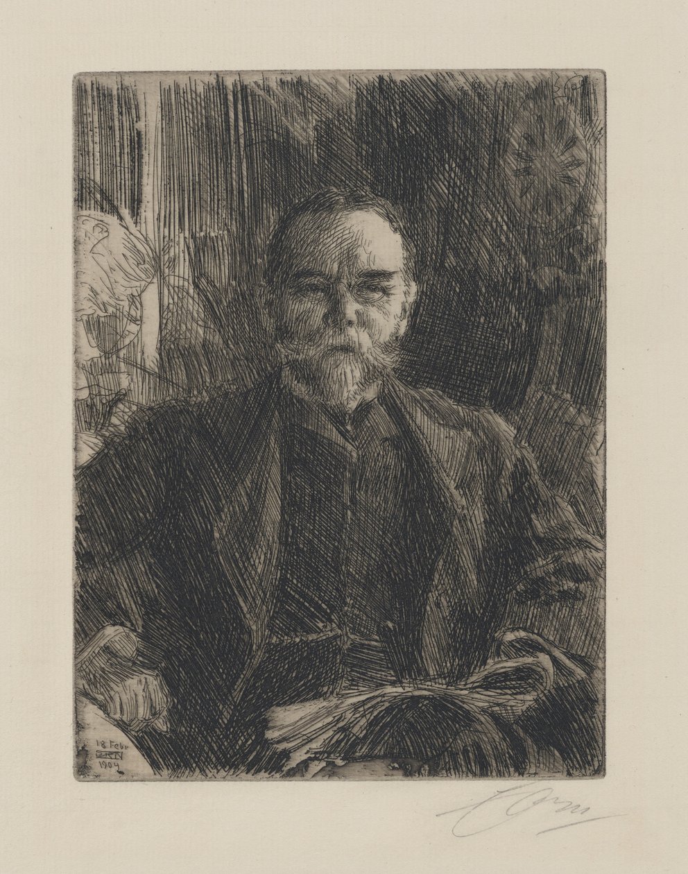 John Milton Hay autorstwa Anders Leonard Zorn