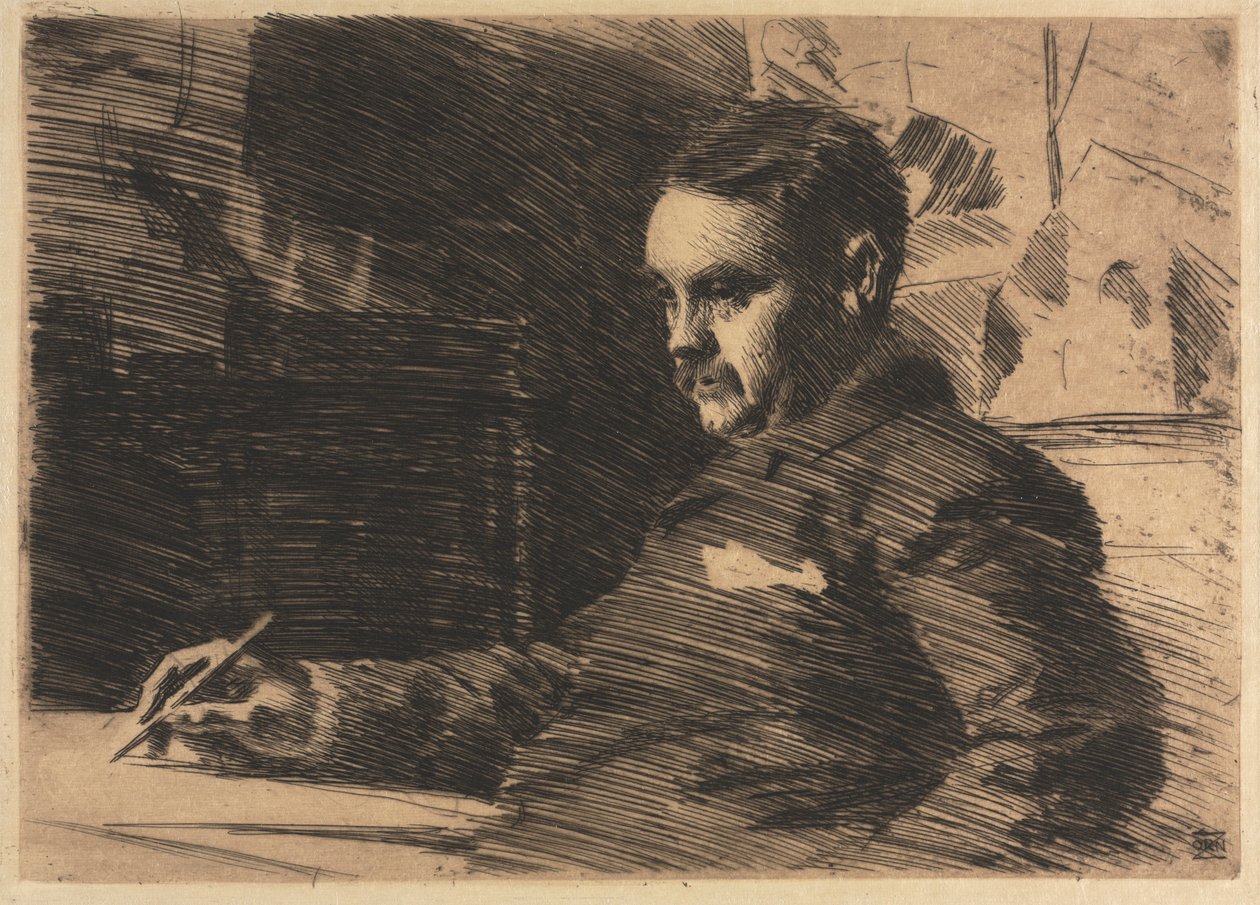Prawnik Wade, 1890. autorstwa Anders Leonard Zorn