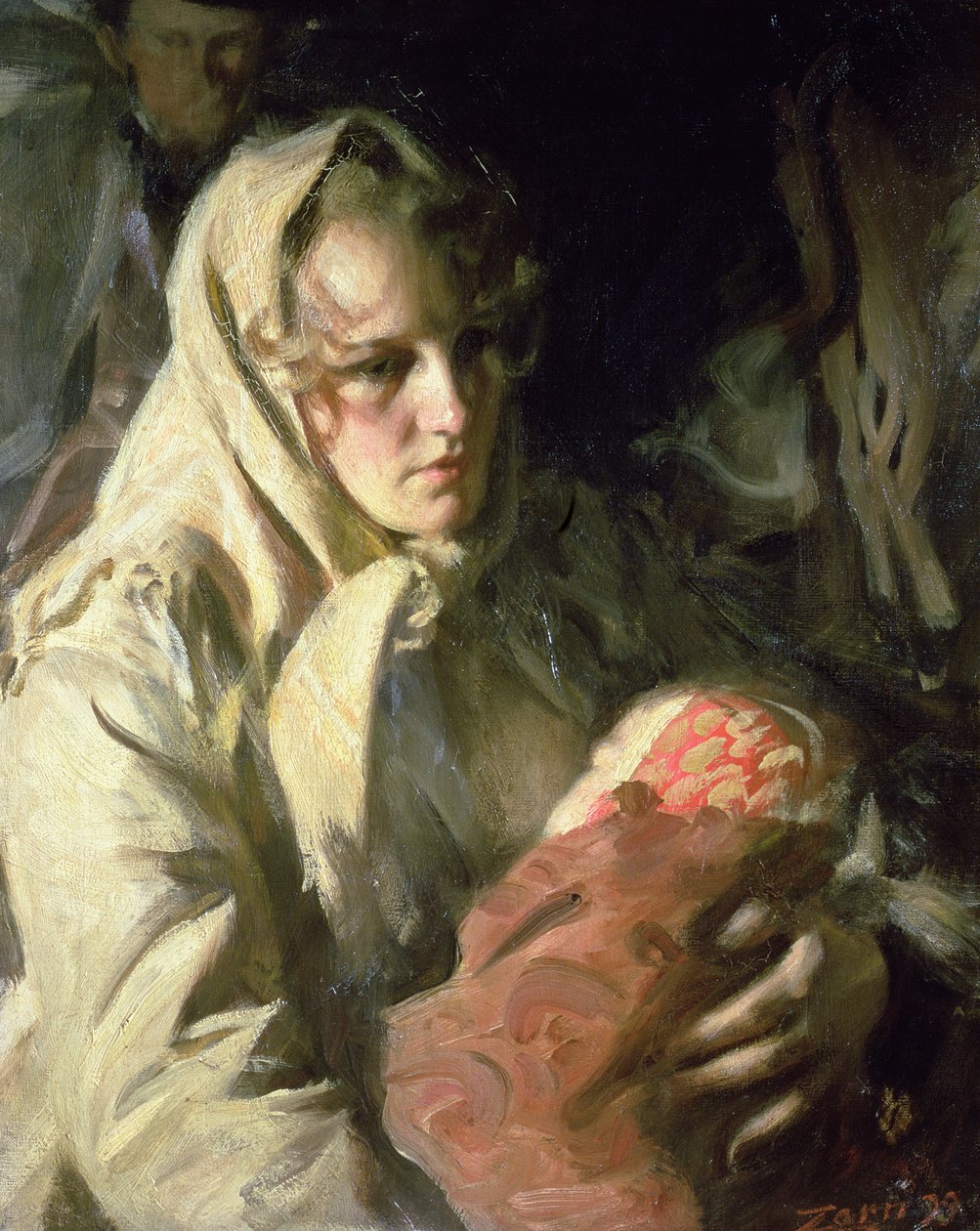 Madonna, 1899 autorstwa Anders Leonard Zorn