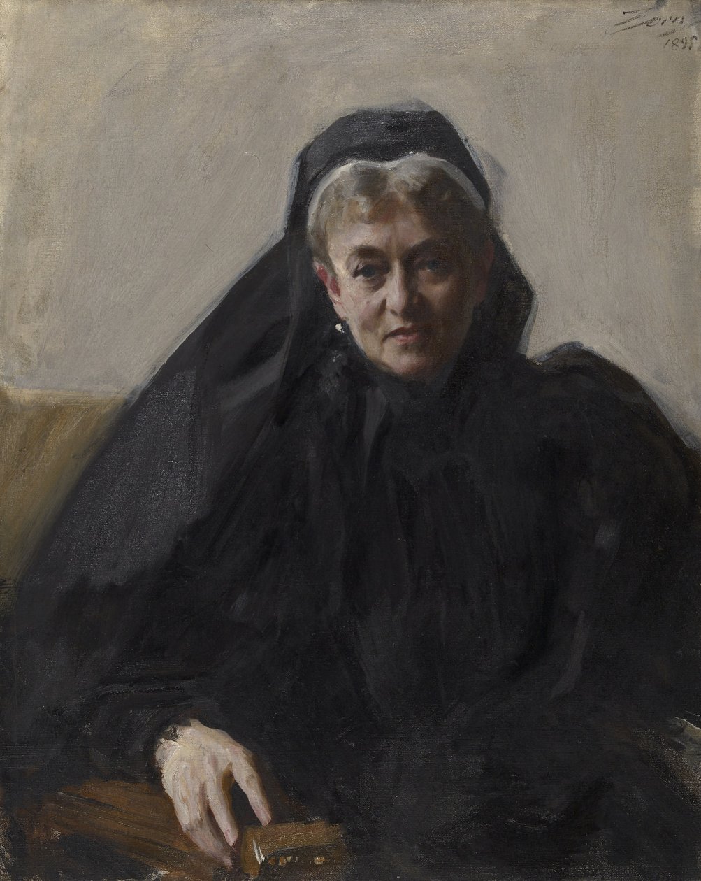 Maria Sheldon Scammon, 1895 autorstwa Anders Leonard Zorn
