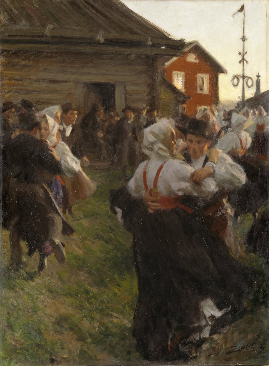 Taniec letni autorstwa Anders Leonard Zorn