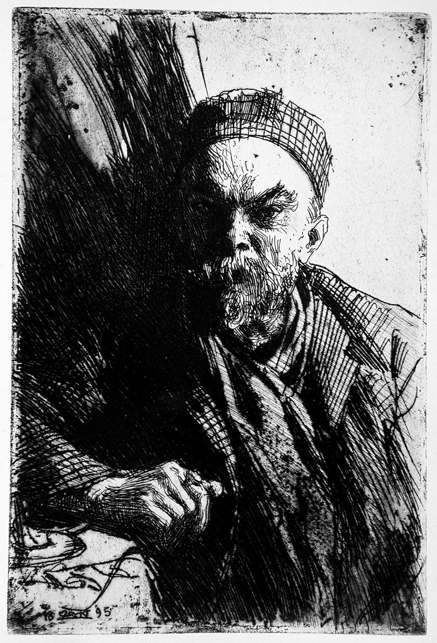 Paul Verlaine autorstwa Anders Leonard Zorn