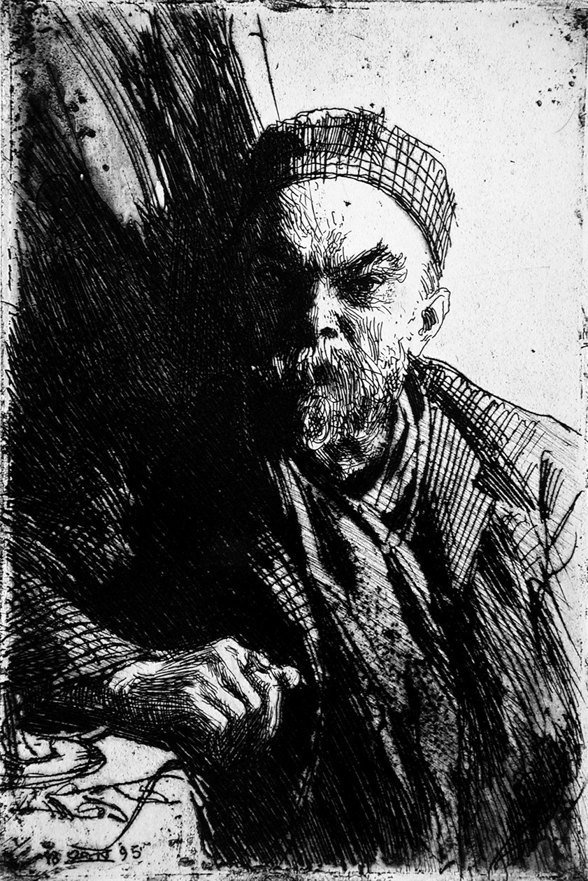 Portret poety Paula Verlaine