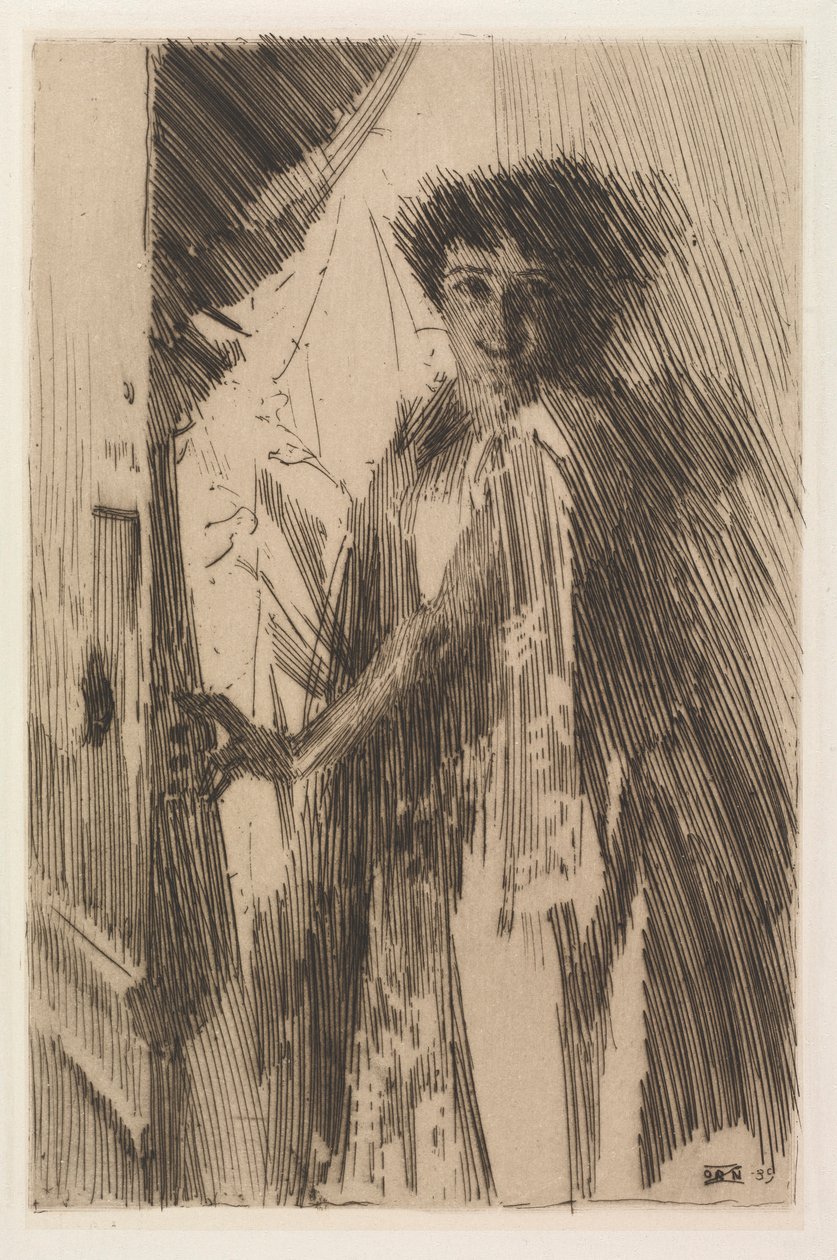Rosita Mauri, 1889. autorstwa Anders Leonard Zorn