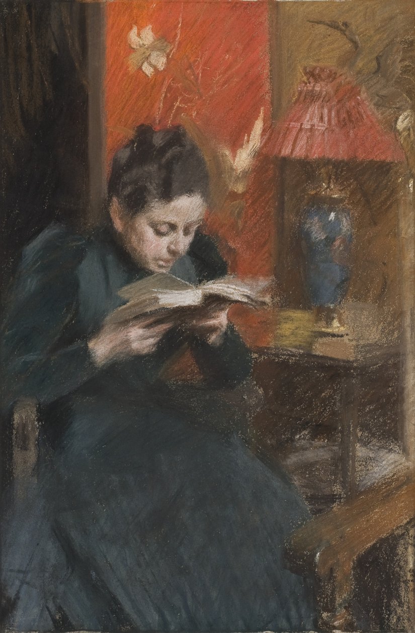 Żona artysty, 1889 autorstwa Anders Leonard Zorn
