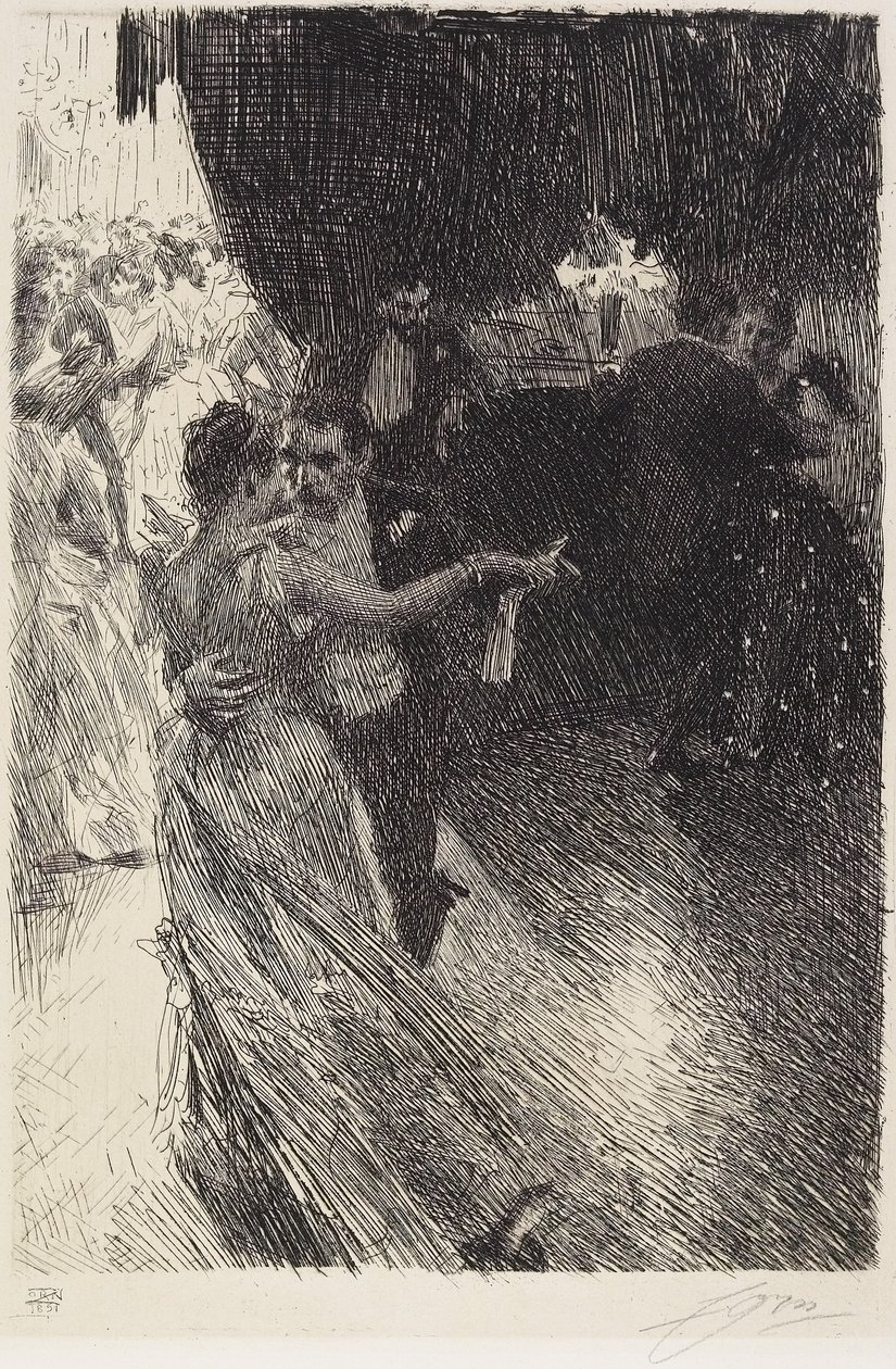 Walc autorstwa Anders Leonard Zorn