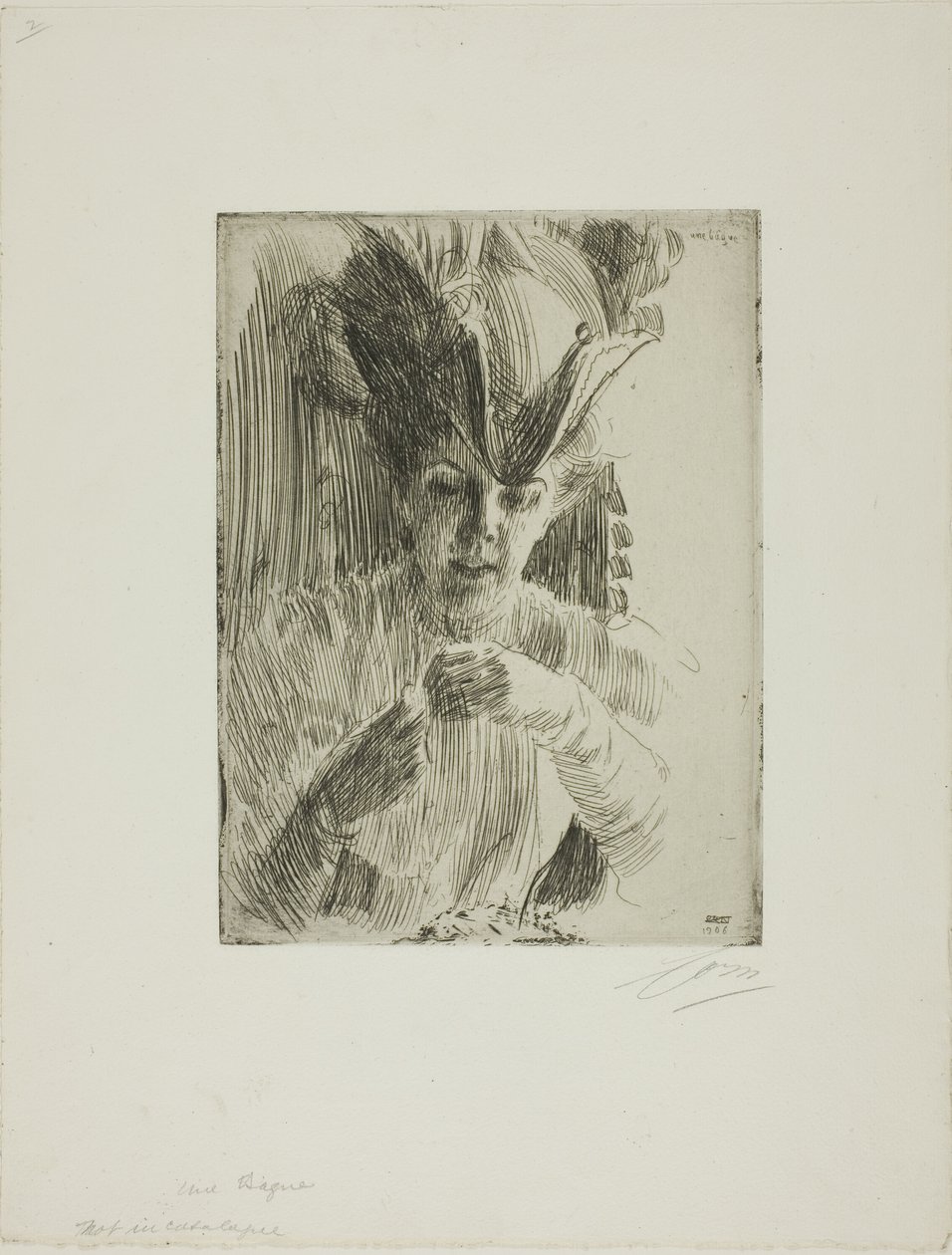 Pierścień autorstwa Anders Leonard Zorn