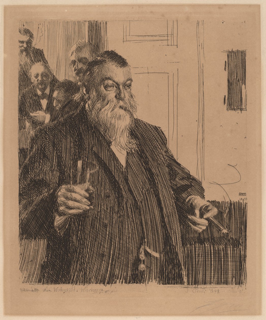 Toast II autorstwa Anders Leonard Zorn