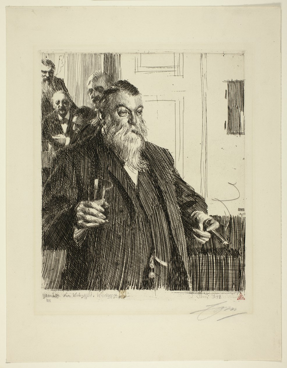 Toast II autorstwa Anders Leonard Zorn