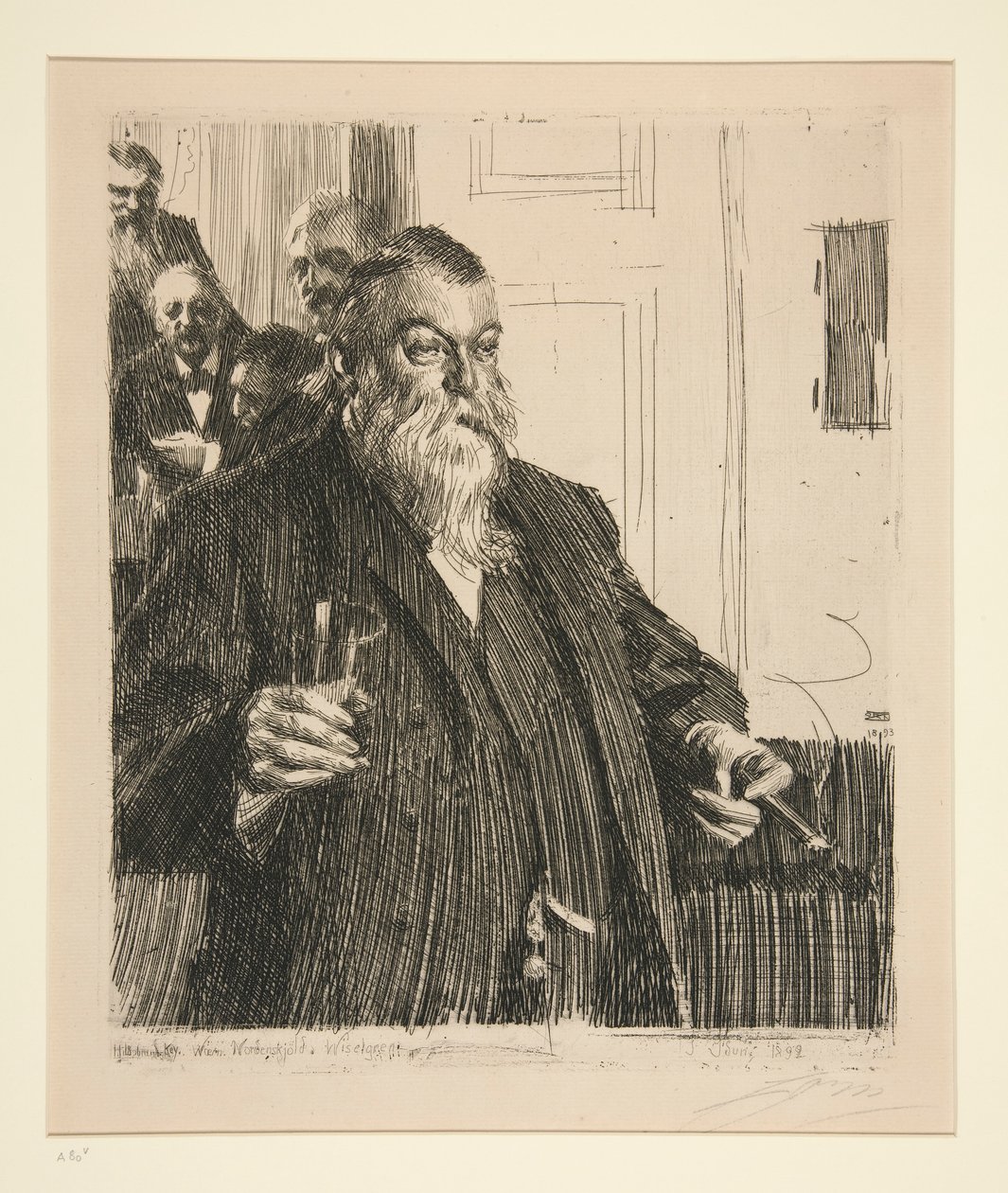 Toast II autorstwa Anders Leonard Zorn