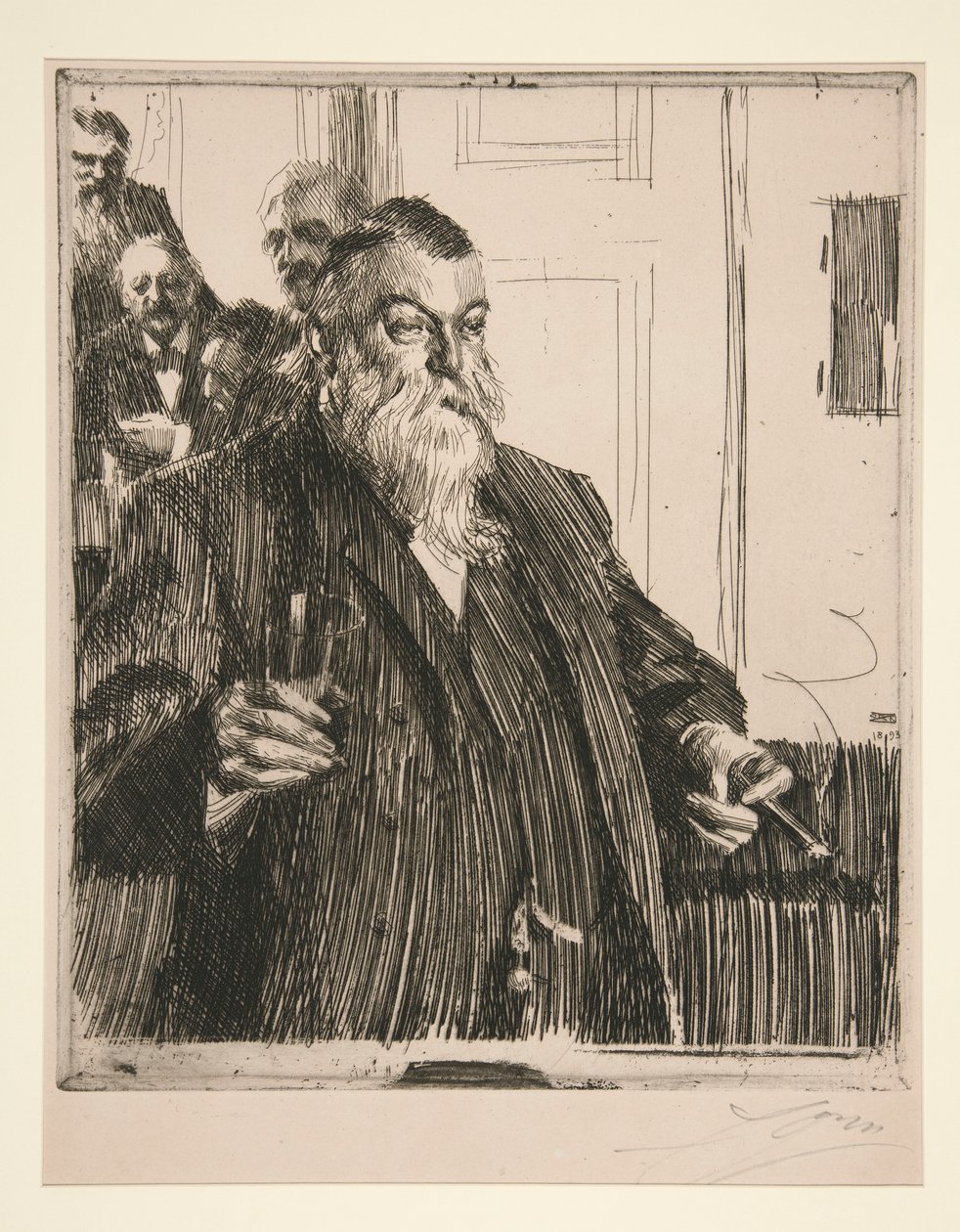 Toast II autorstwa Anders Leonard Zorn