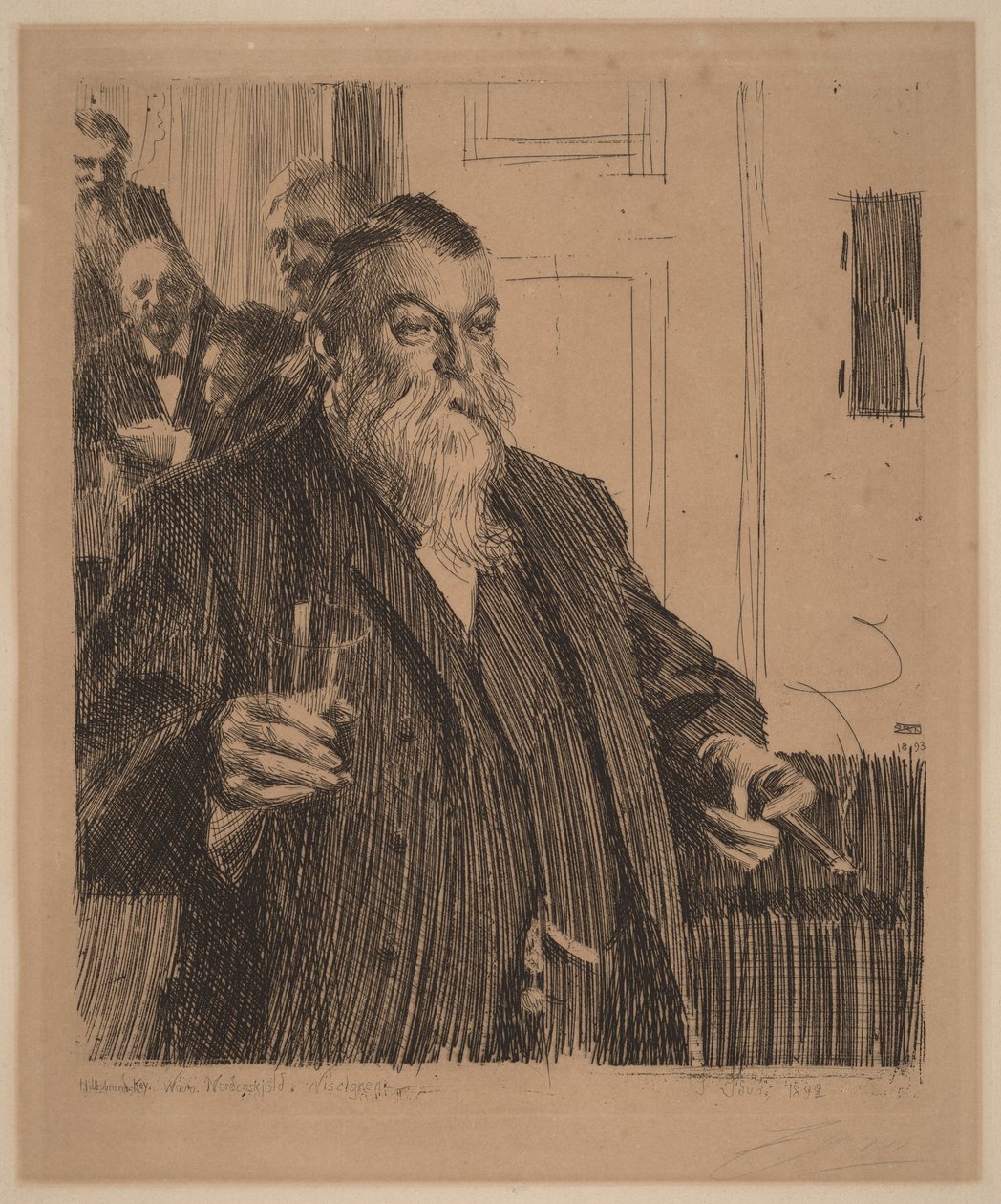 Toast II autorstwa Anders Zorn