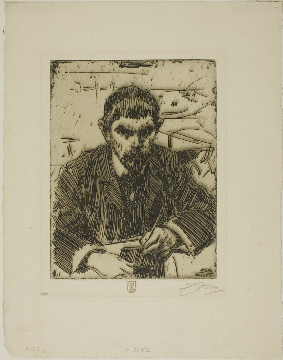 Albert Engstrom autorstwa Anders Leonard Zorn