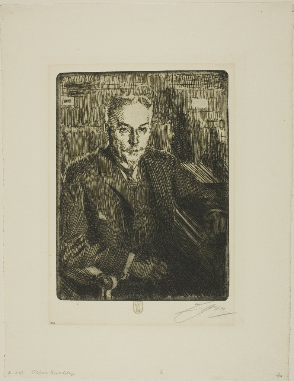 Alfreda Beurdeleya autorstwa Anders Leonard Zorn