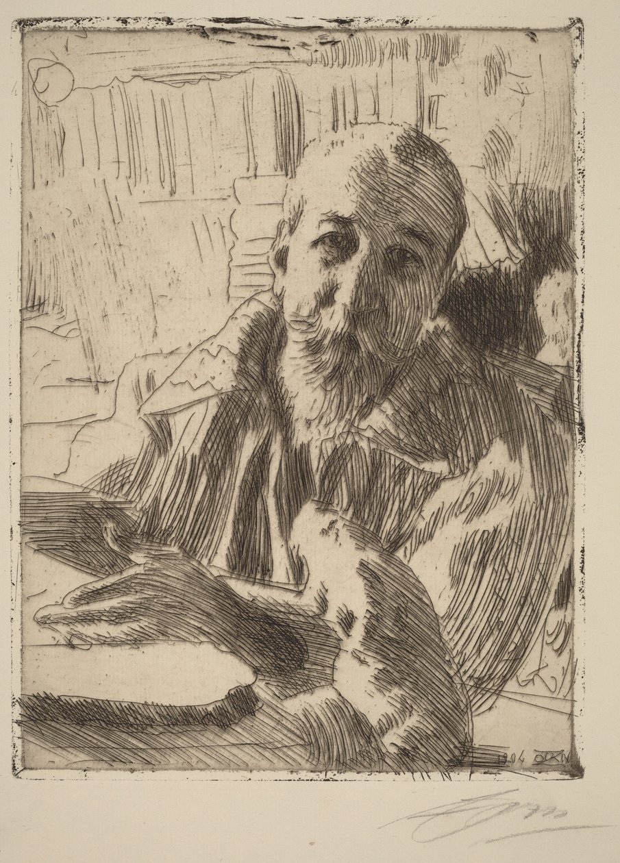 Anatole France autorstwa Anders Zorn