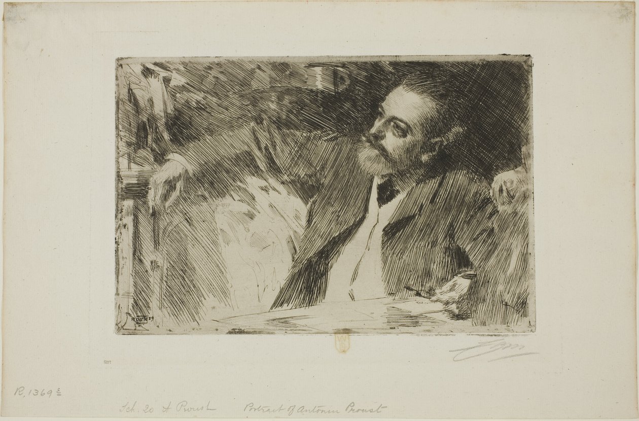 Antonin Proust autorstwa Anders Leonard Zorn