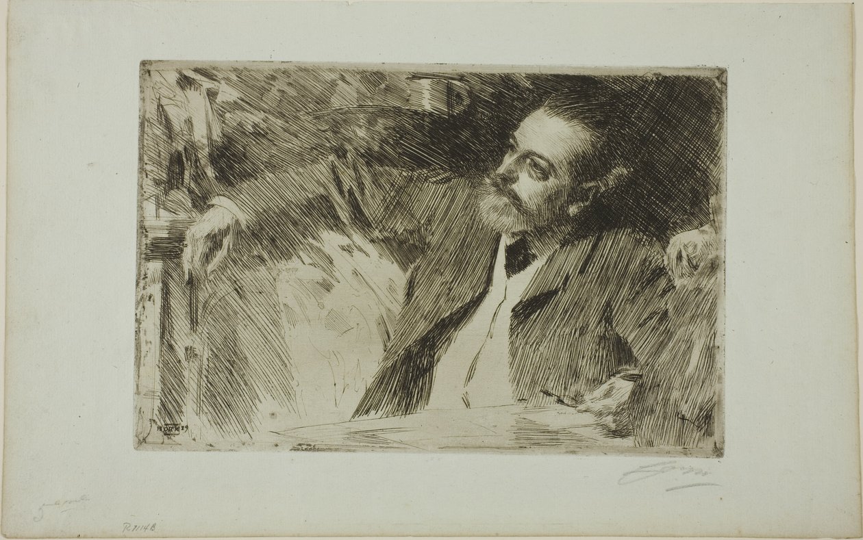 Antonin Proust autorstwa Anders Leonard Zorn
