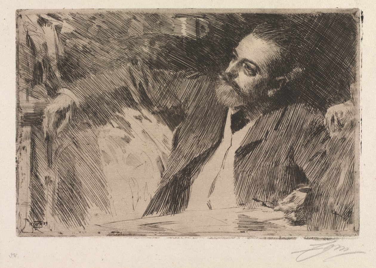 Antonin Proust autorstwa Anders Leonard Zorn