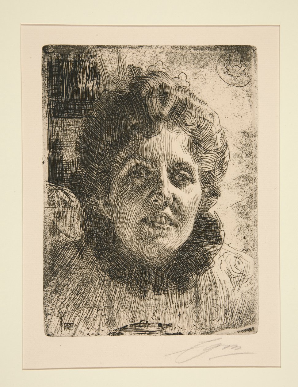 Zorza polarna autorstwa Anders Leonard Zorn
