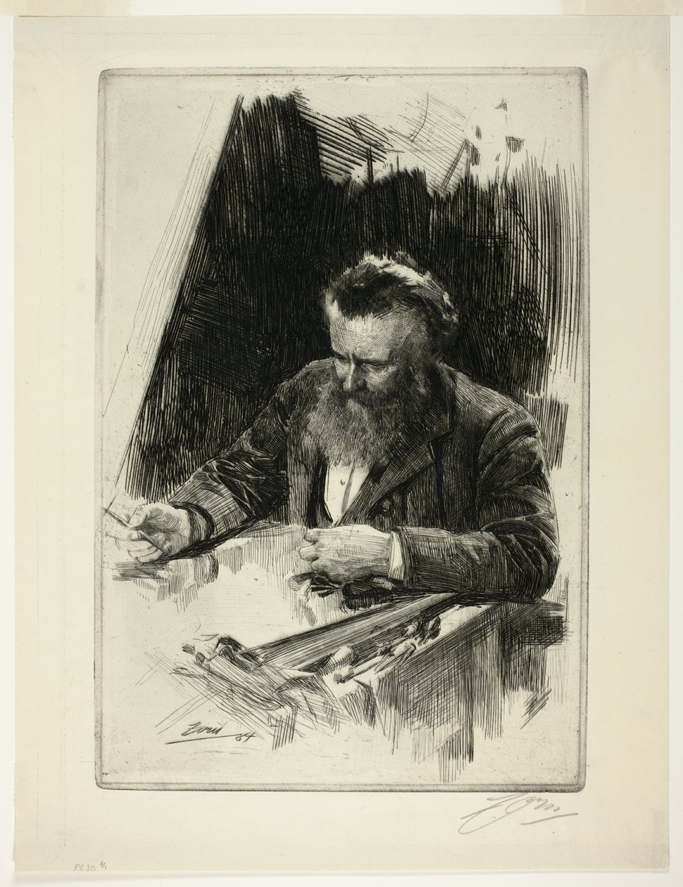 Axel Herman Haig III autorstwa Anders Leonard Zorn