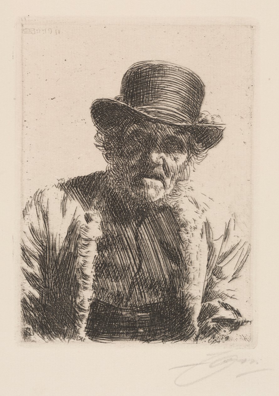 Pedel autorstwa Anders Leonard Zorn