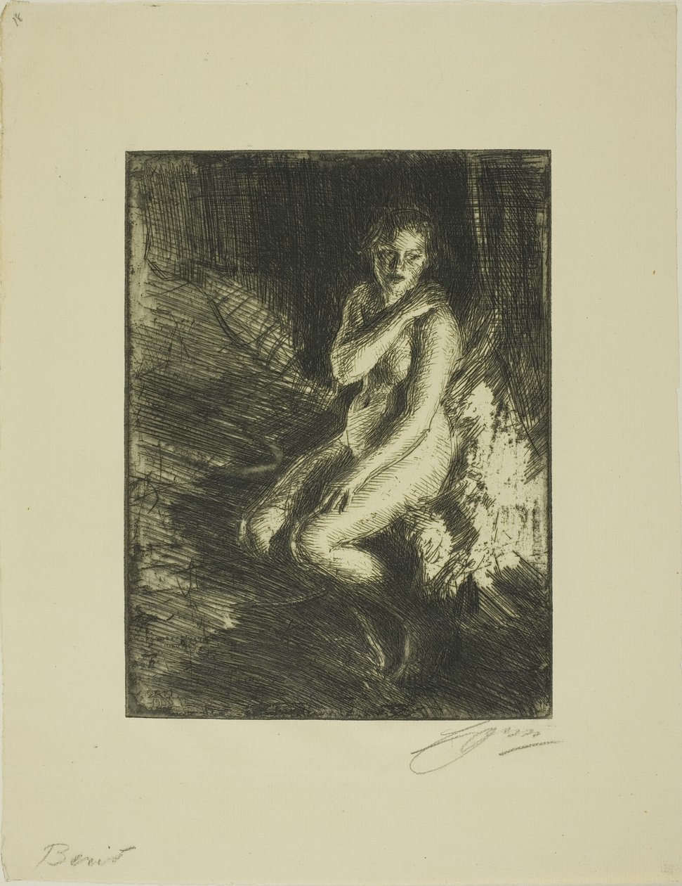 Berit autorstwa Anders Leonard Zorn