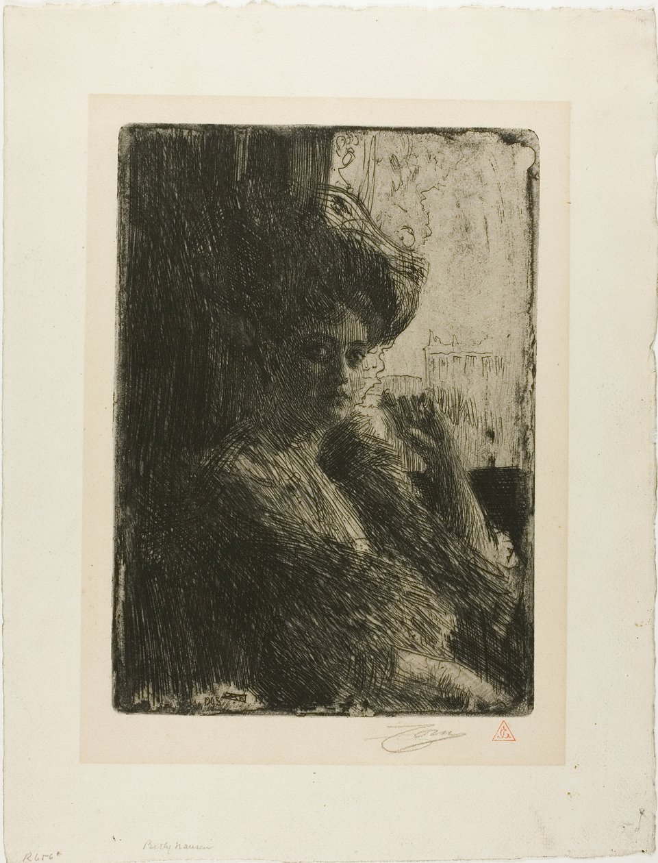 Betty Nansen autorstwa Anders Leonard Zorn