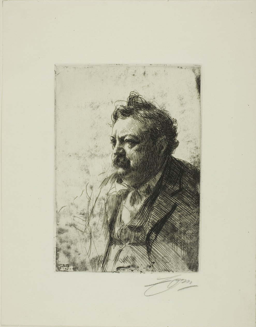 Billy Mason autorstwa Anders Leonard Zorn