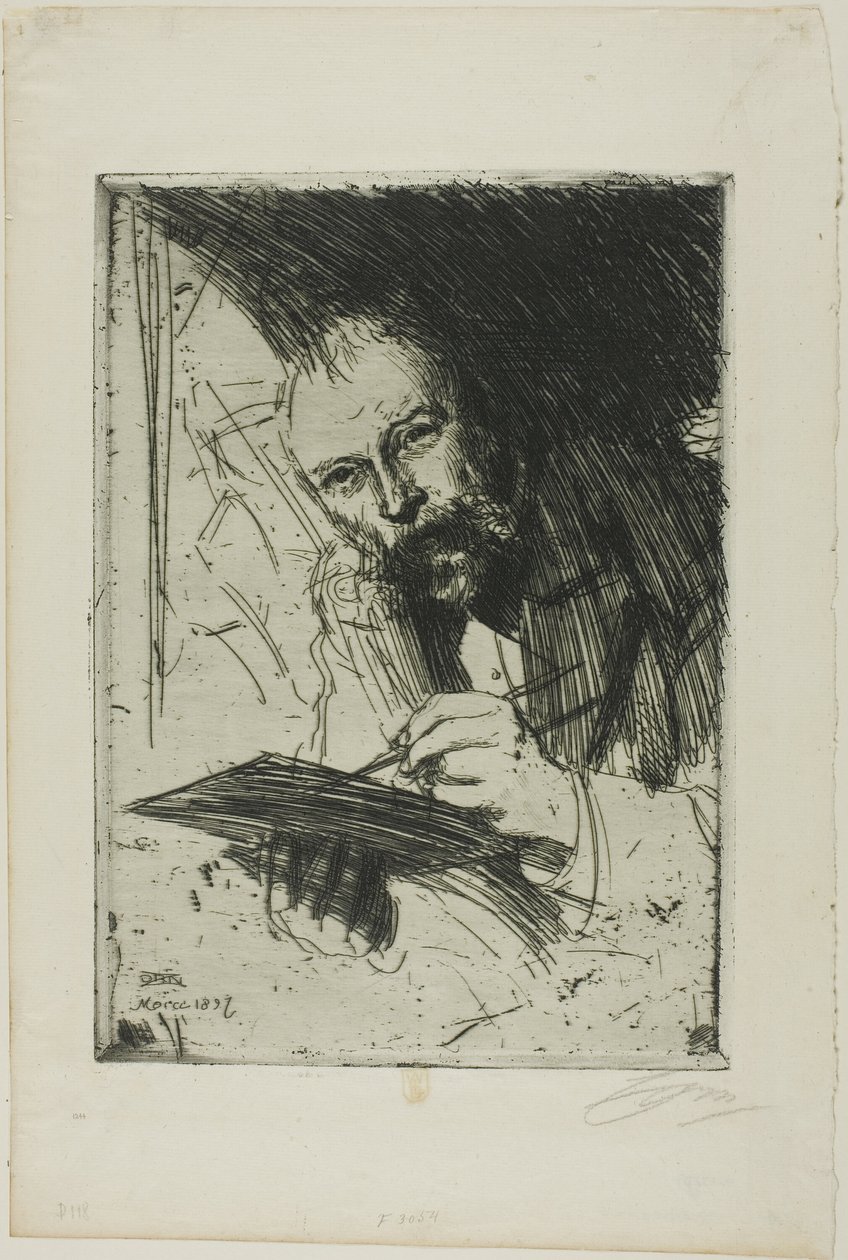 Carl Larsson autorstwa Anders Leonard Zorn