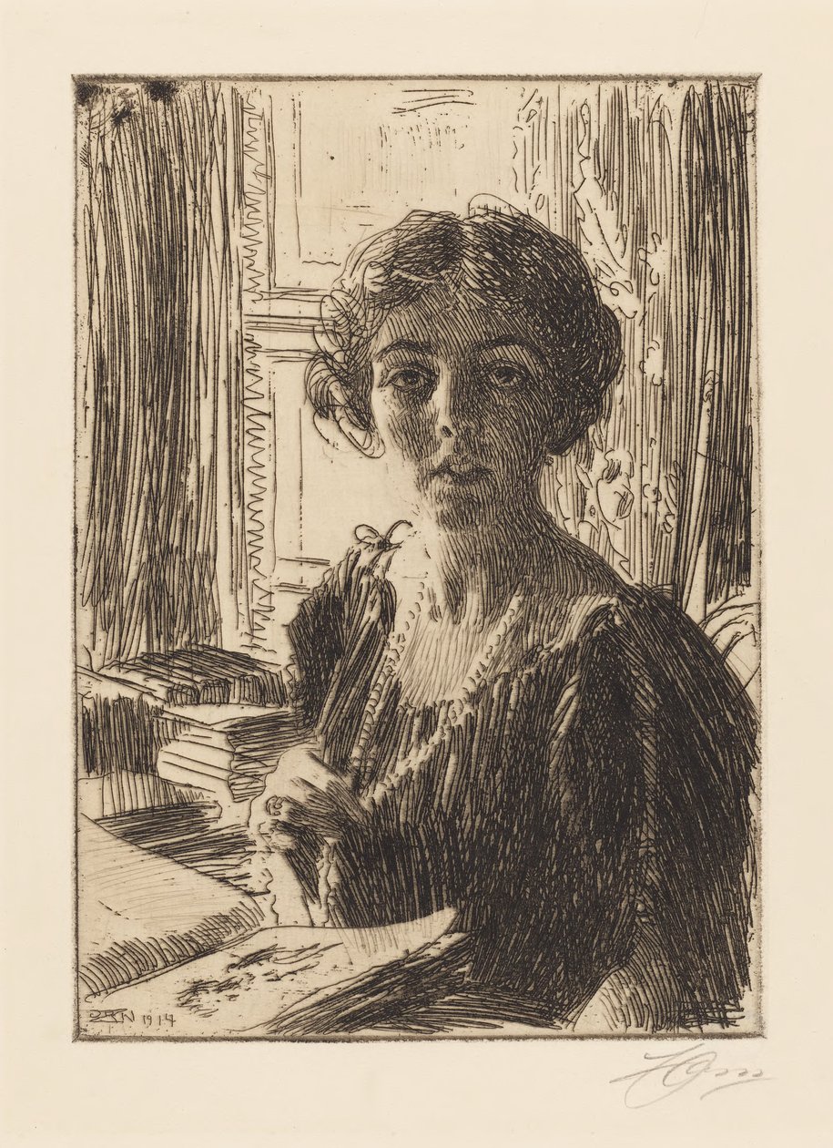 Następczyni tronu Małgorzata autorstwa Anders Zorn