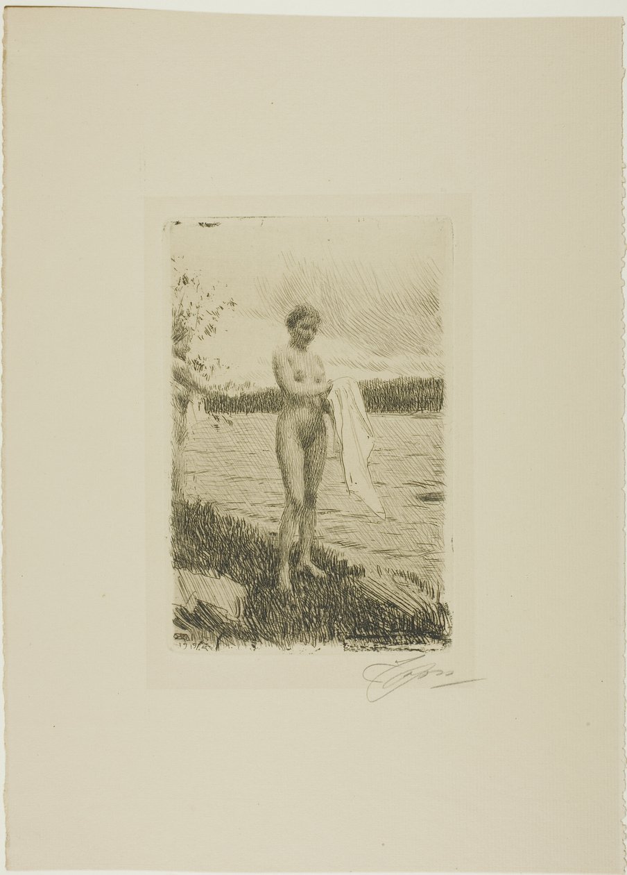 Dal Rzeka autorstwa Anders Leonard Zorn