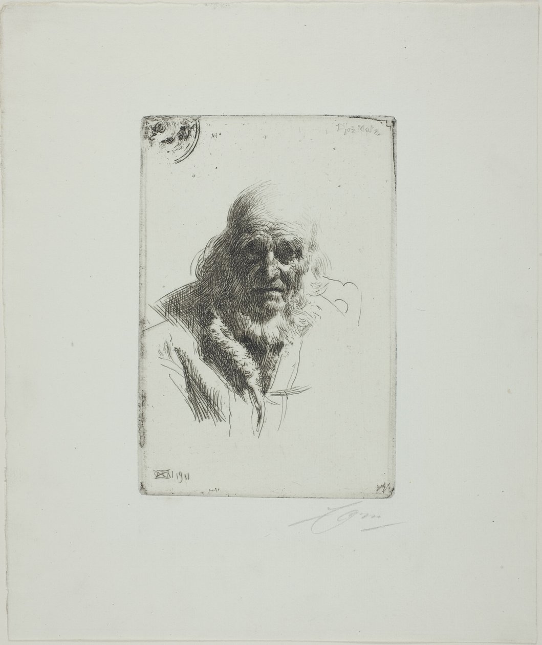 Djo Mats autorstwa Anders Leonard Zorn