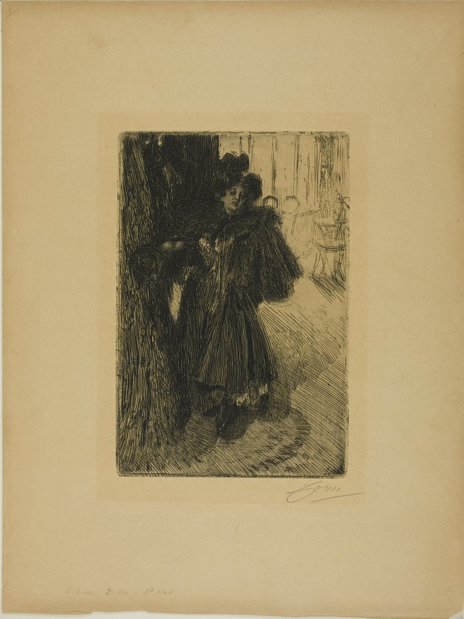 Nocny efekt II autorstwa Anders Leonard Zorn