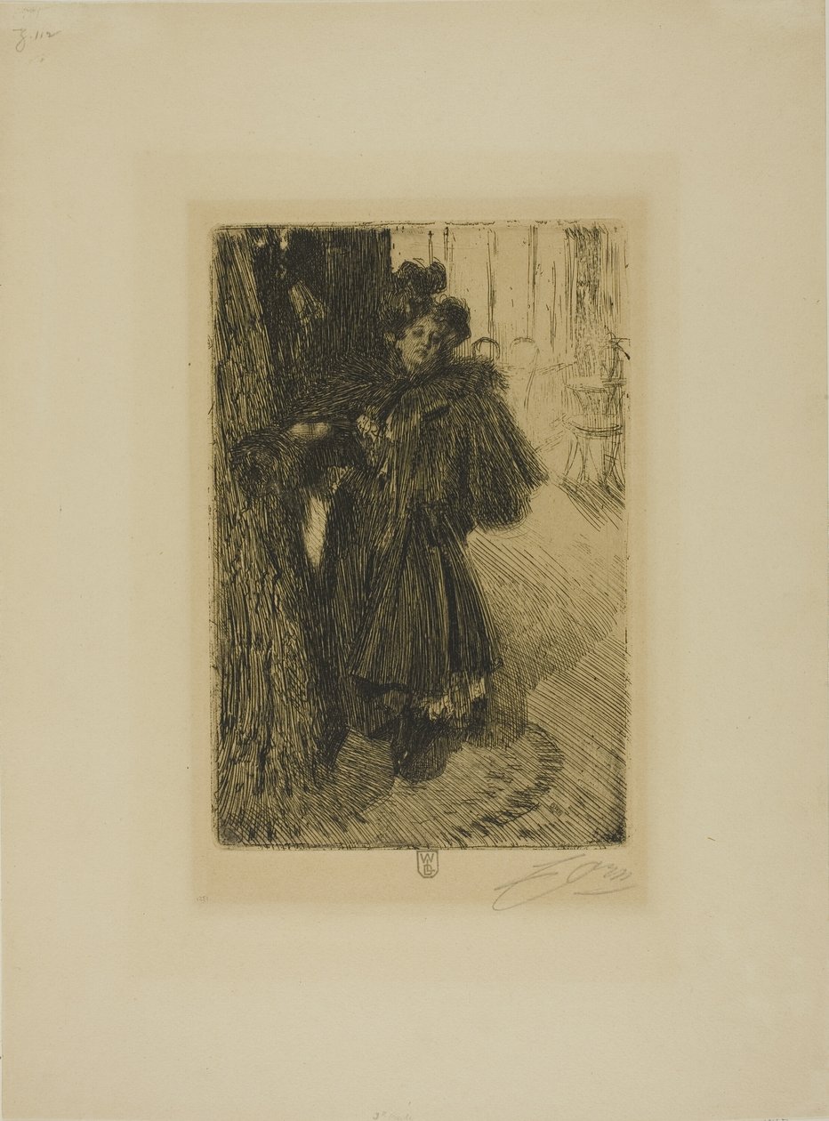 Nocny efekt II autorstwa Anders Leonard Zorn
