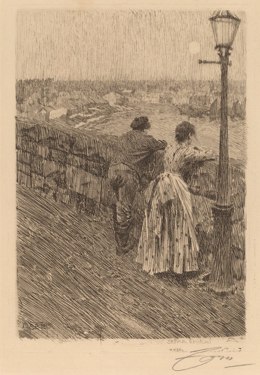 Rybak w Saint Ives autorstwa Anders Leonard Zorn