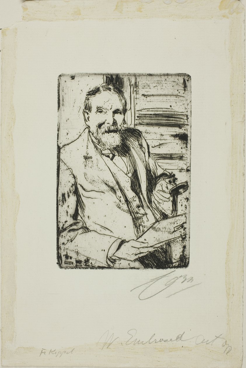 Fryderyk Keppel II autorstwa Anders Leonard Zorn