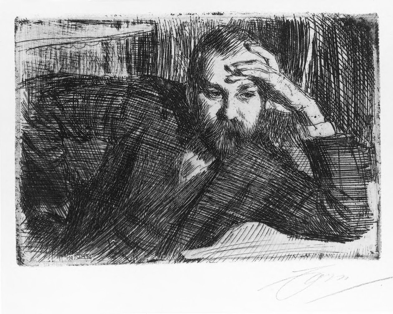 Fredrik Martin autorstwa Anders Zorn
