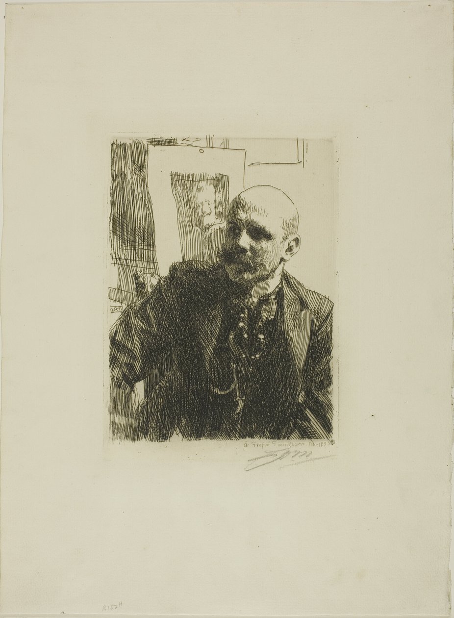 Jerzy z Rosen autorstwa Anders Leonard Zorn