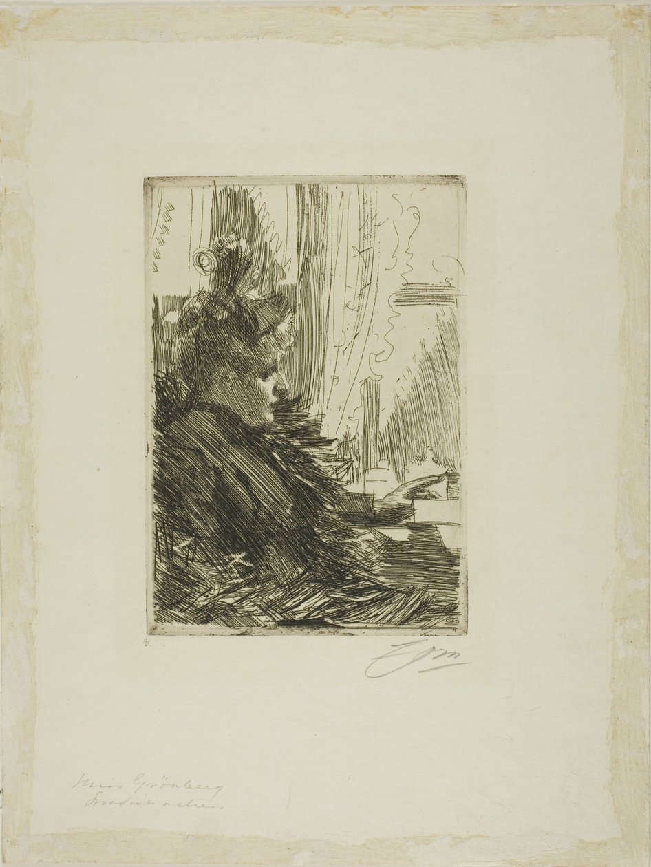 Gerda Grönberg III autorstwa Anders Leonard Zorn