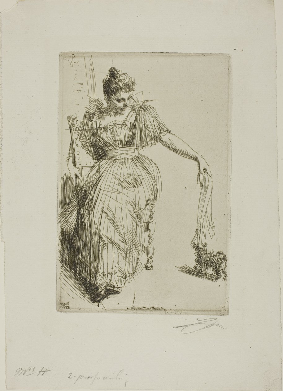 Gerida Hajibarg e autorstwa Anders Leonard Zorn