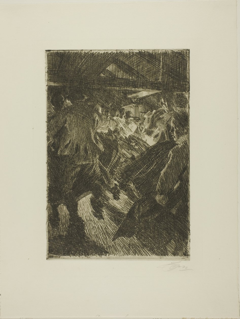 Domek Gopsmor autorstwa Anders Leonard Zorn