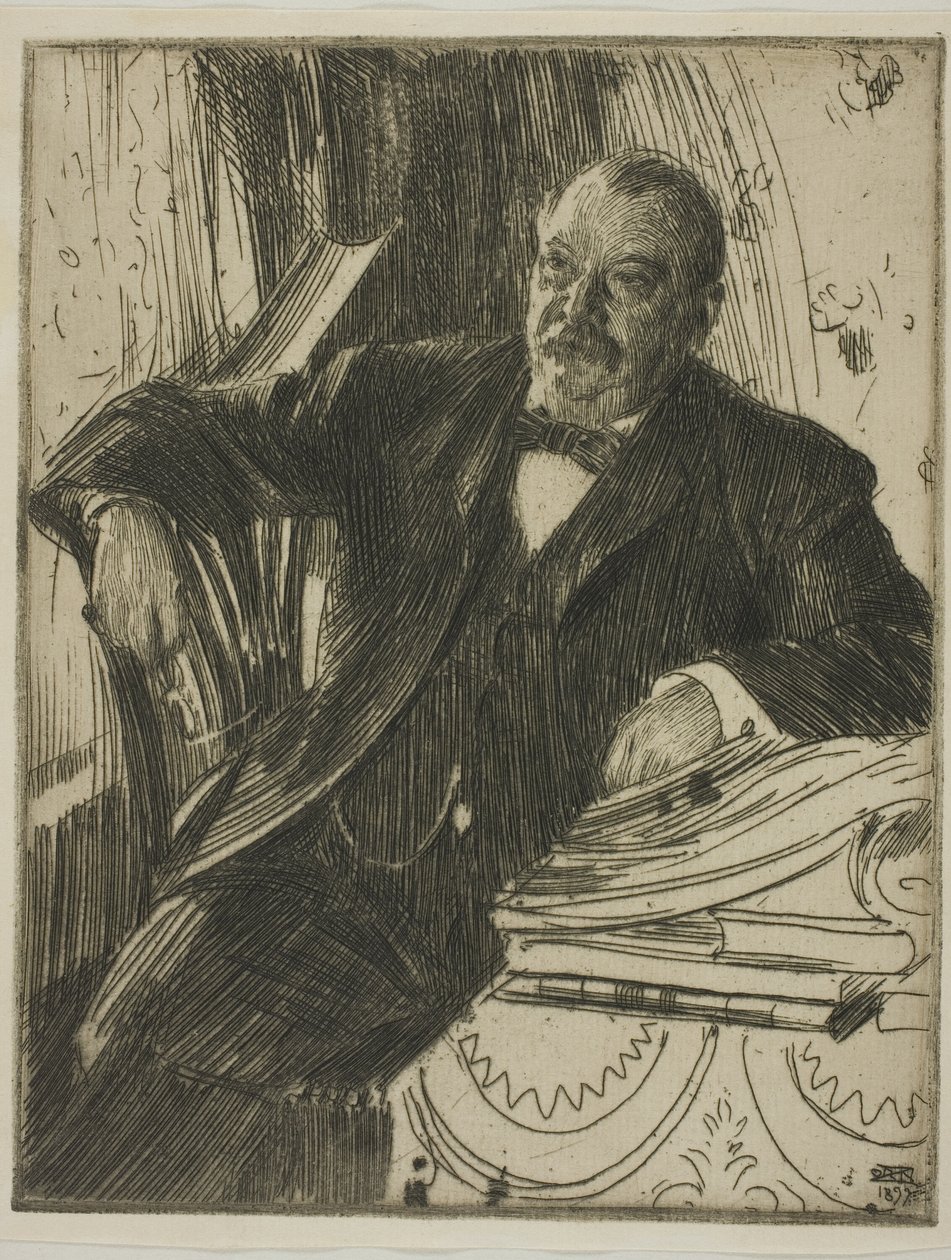 Grover Cleveland II autorstwa Anders Leonard Zorn
