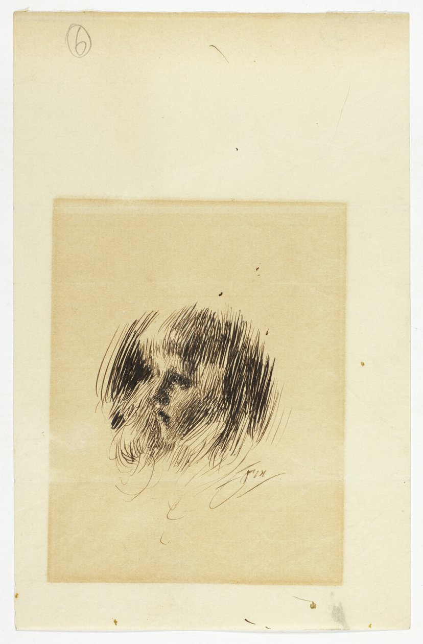 Głowa dziewczyny autorstwa Anders Zorn