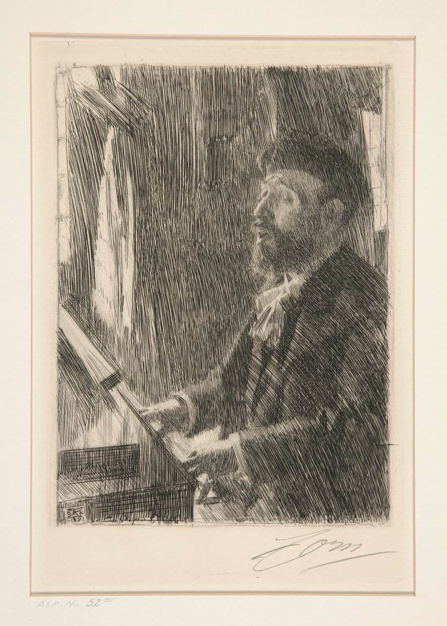 J. B. Faure autorstwa Anders Leonard Zorn