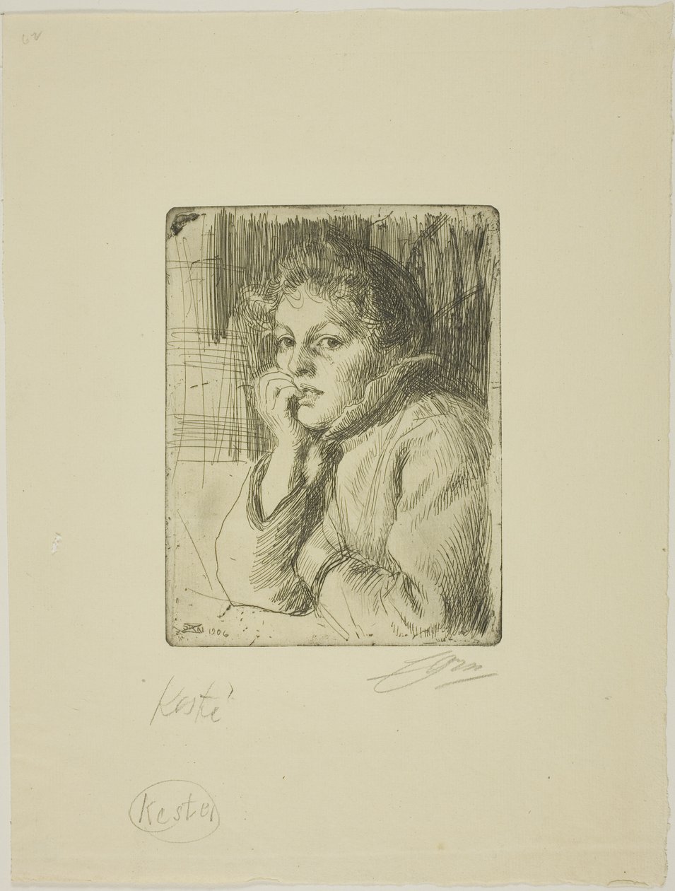KST, ten chłop z mory autorstwa Anders Leonard Zorn