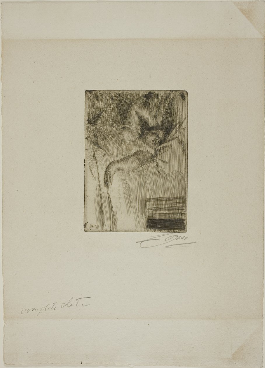 Alarm autorstwa Anders Leonard Zorn