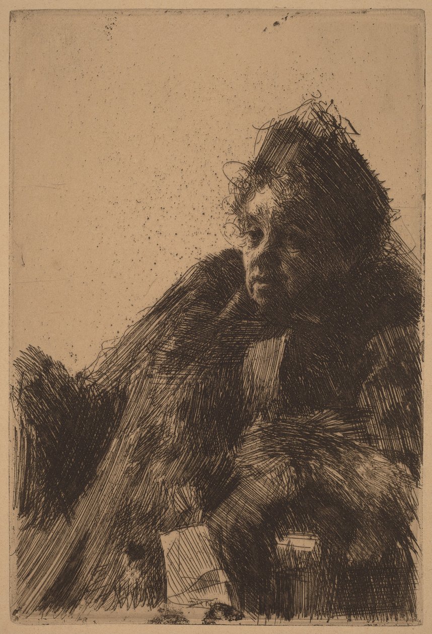 Madame Simon, II autorstwa Anders Zorn